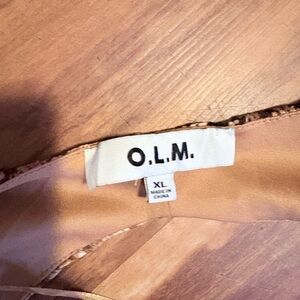 Women's Tan Top - XL